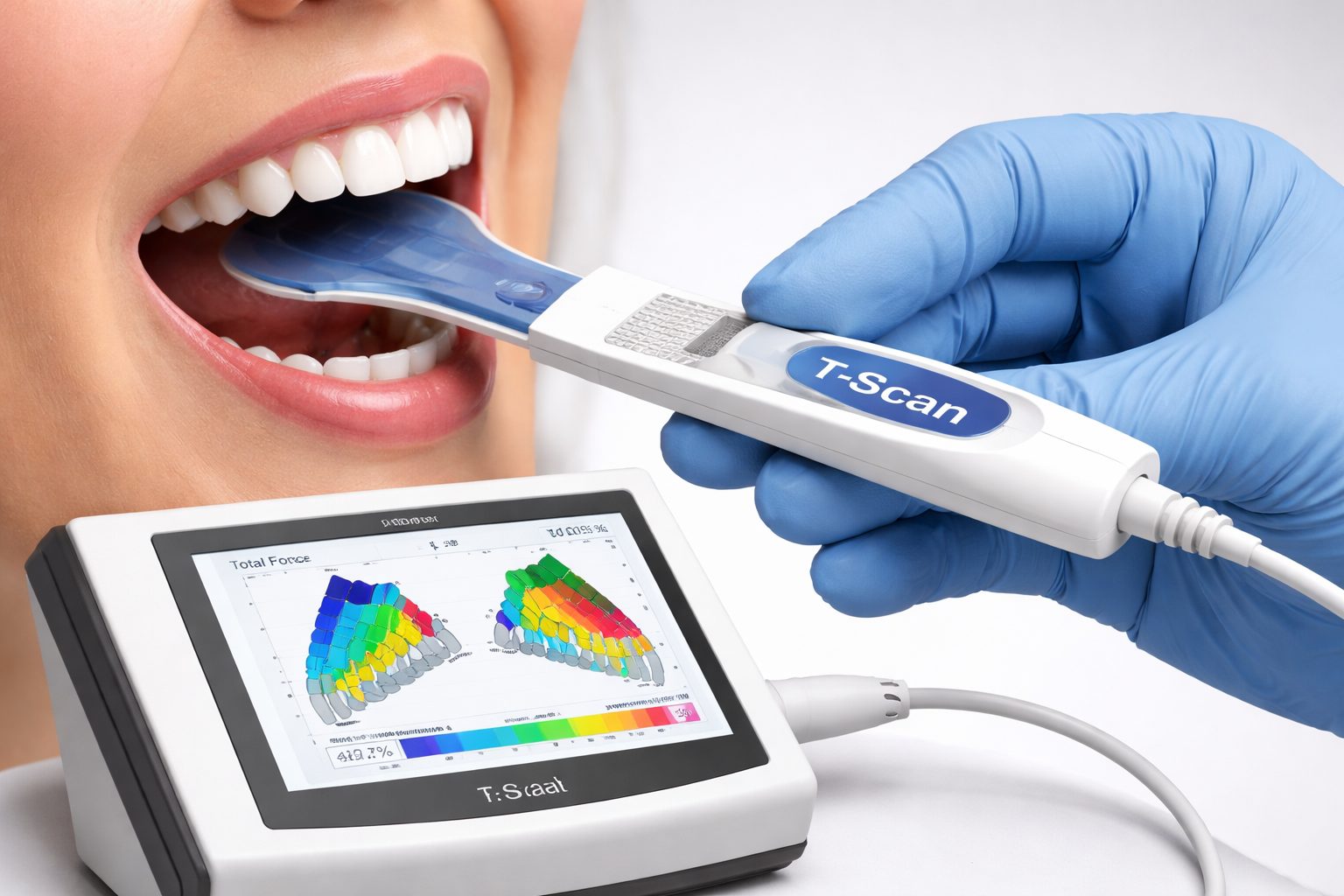 Image for T-Scan: digitale analyse van de beet (occlusie)