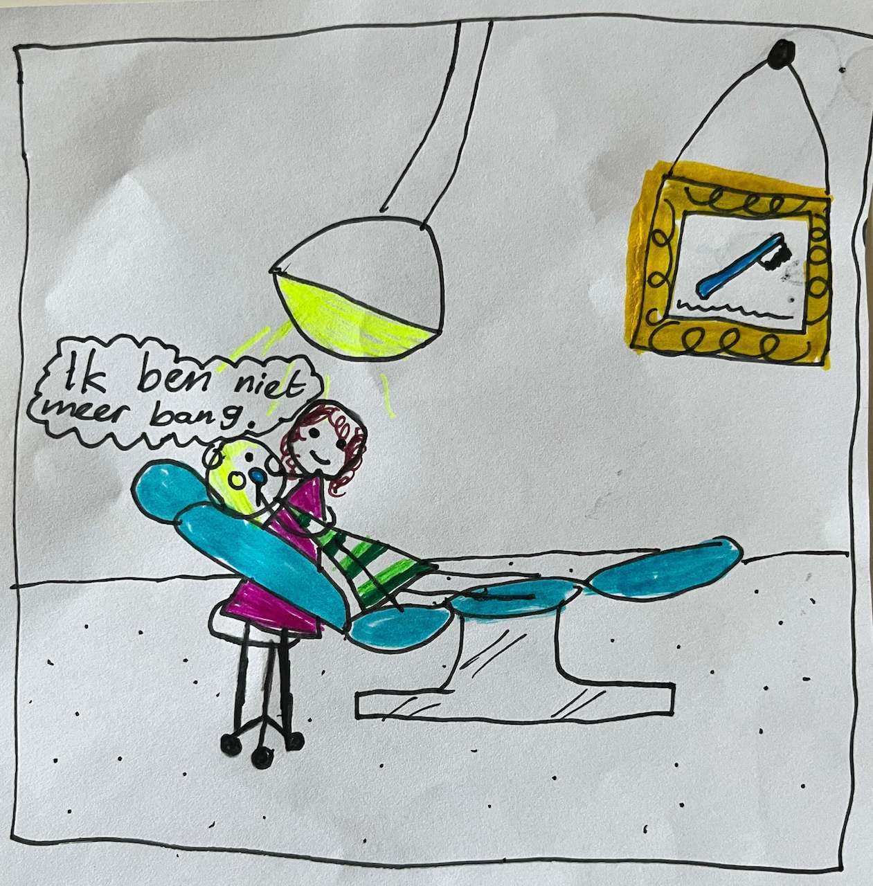 Image for Ik ben bang voor de tandarts.