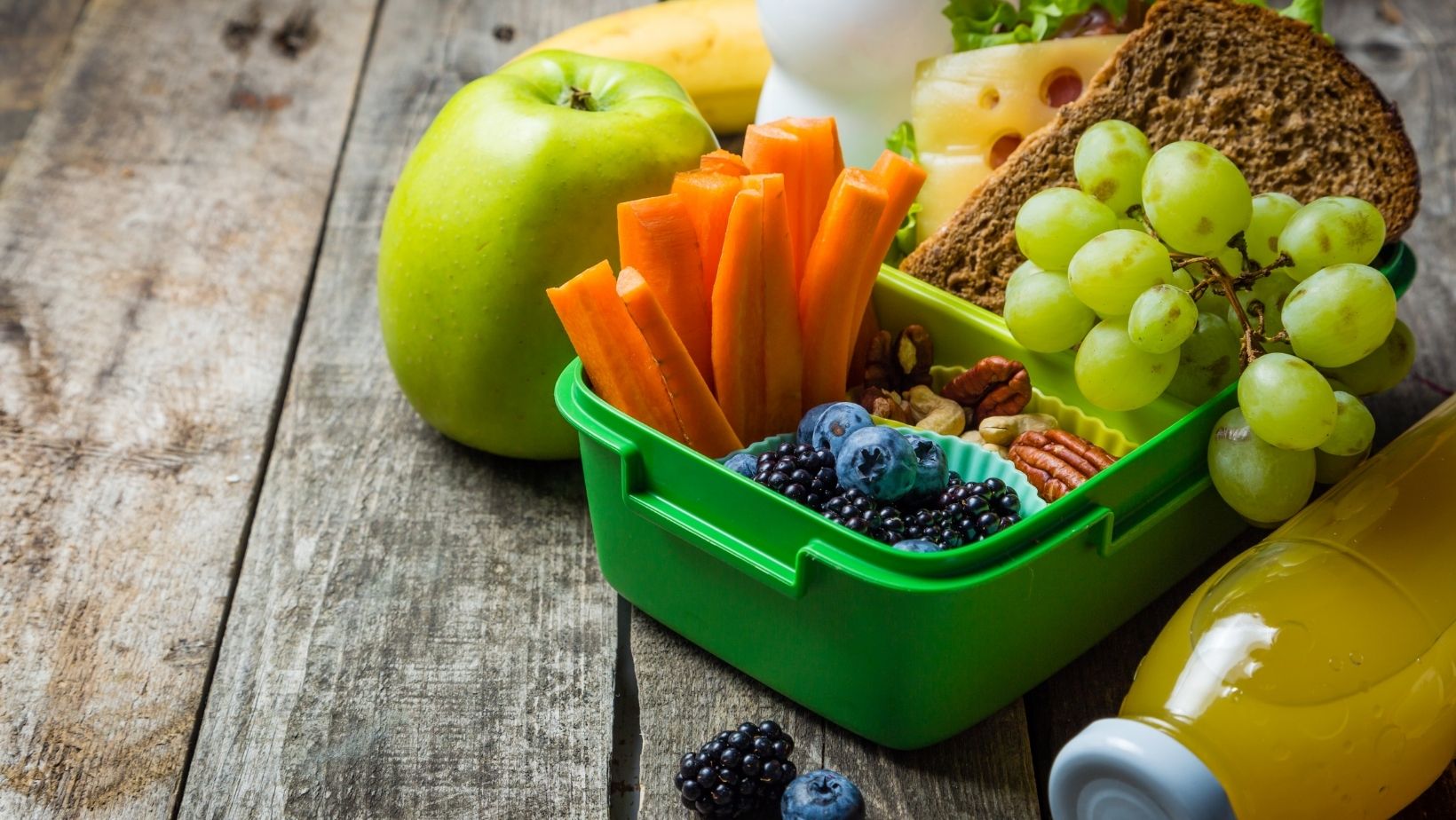 Hoe maak je de lunchbox voedzamer en beter voor het gebit?