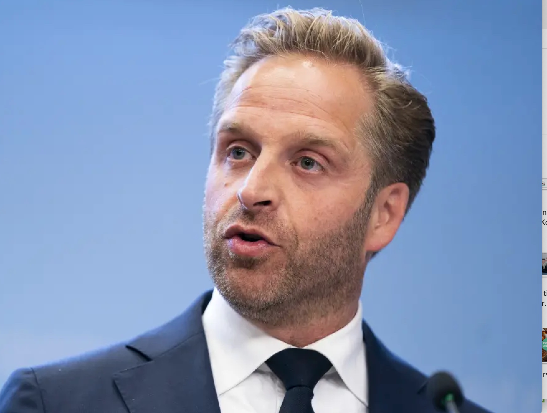 Welk advies de minister van Volksgezondheid niet gaf.