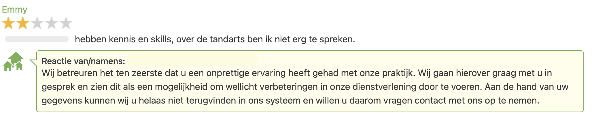 Nuancering bij paiëntenwaardering 