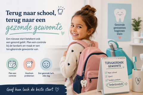 Nieuw schooljaar? Alle kinderen een gezonde mond!
